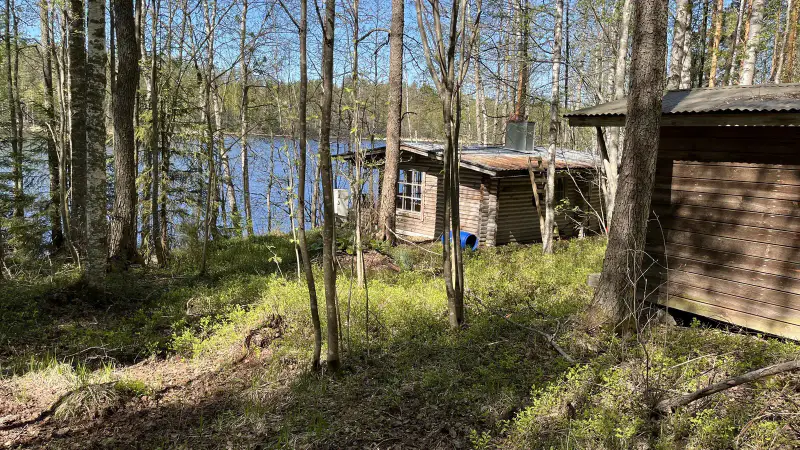 Sauna-chalet 1977, 25 m², rive privée, 2 020 m² — Paajalansaari, Anttola (Mikkeli) — 4