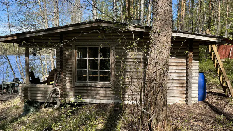 Sauna-chalet 1977, 25 m², rive privée, 2 020 m² — Paajalansaari, Anttola (Mikkeli) — 7