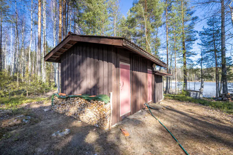 Chalet en rondins 1981, 55 m², rive privée Saimaa, 2 210 m² — Anttola, Mikkeli — 14