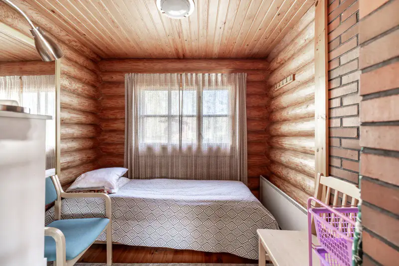 Chalet en rondins 1981, 55 m², rive privée Saimaa, 2 210 m² — Anttola, Mikkeli — 7