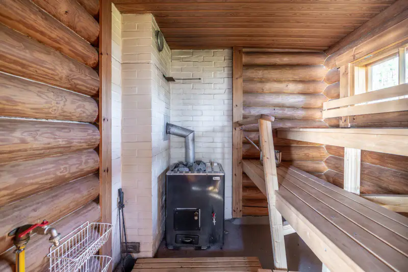 Chalet en rondins 1981, 55 m², rive privée Saimaa, 2 210 m² — Anttola, Mikkeli — 10
