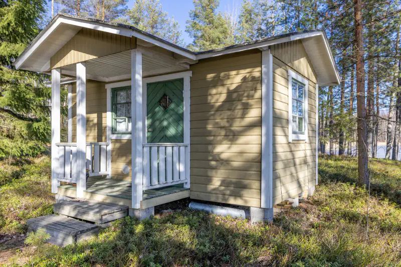 Chalet en rondins 1981, 55 m², rive privée Saimaa, 2 210 m² — Anttola, Mikkeli — 12