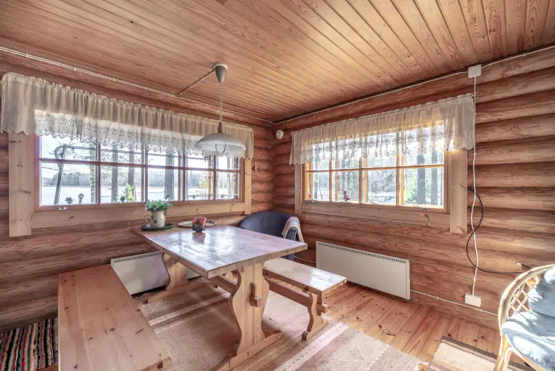 Chalet en rondins 1981, 55 m², rive privée Saimaa, 2 210 m² — Anttola, Mikkeli — 4