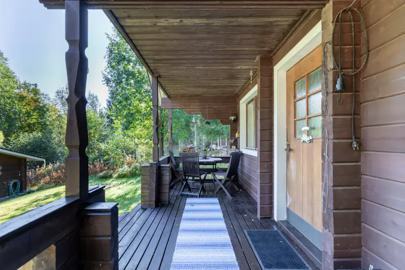 Chalet bois ~57 m² (1990) + saunamökki, 6 000 m², Yläjärvi — Mikkeli — 17