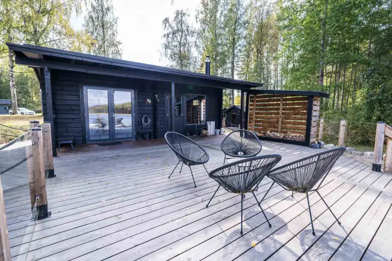 Villa JaloElla : maison de vacances 109 m² rénovée, rantasauna et ponton, 1,43 ha et rive privée sur le Paljavesi (Saimaa) — Mikkeli — 12