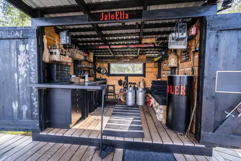 Villa JaloElla : maison de vacances 109 m² rénovée, rantasauna et ponton, 1,43 ha et rive privée sur le Paljavesi (Saimaa) — Mikkeli — 14