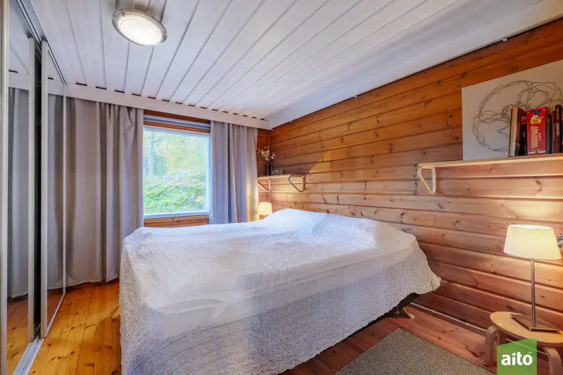Villa JaloElla : maison de vacances 109 m² rénovée, rantasauna et ponton, 1,43 ha et rive privée sur le Paljavesi (Saimaa) — Mikkeli — 8