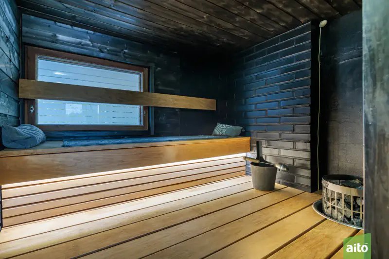 Villa JaloElla : maison de vacances 109 m² rénovée, rantasauna et ponton, 1,43 ha et rive privée sur le Paljavesi (Saimaa) — Mikkeli — 10