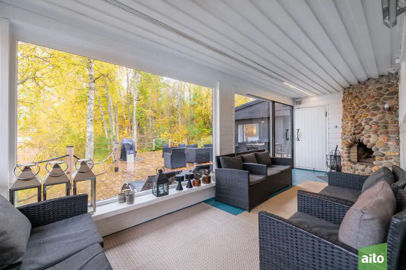 Villa JaloElla : maison de vacances 109 m² rénovée, rantasauna et ponton, 1,43 ha et rive privée sur le Paljavesi (Saimaa) — Mikkeli — 9