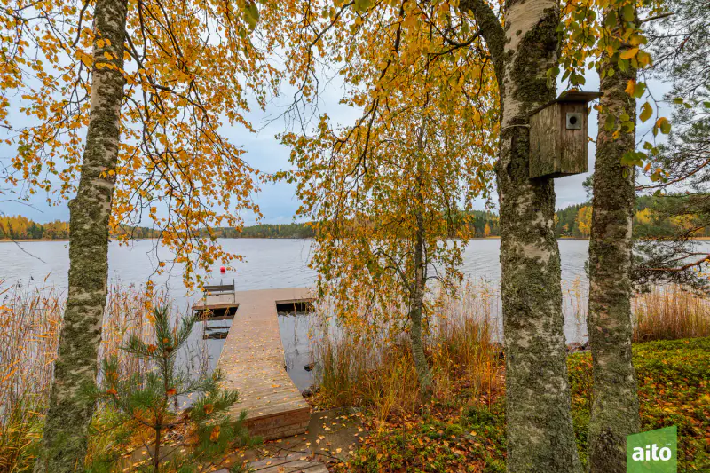 Villa JaloElla : maison de vacances 109 m² rénovée, rantasauna et ponton, 1,43 ha et rive privée sur le Paljavesi (Saimaa) — Mikkeli — 11
