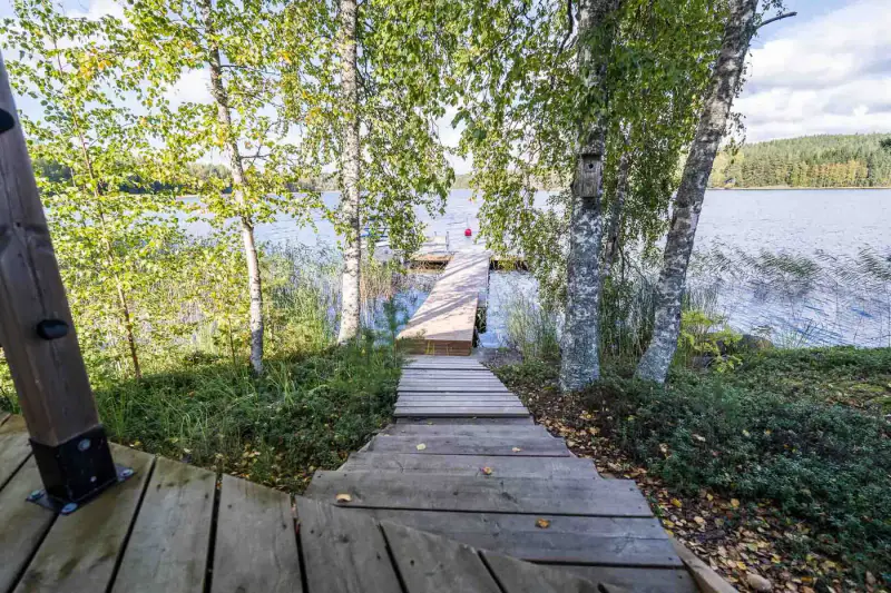 Villa JaloElla : maison de vacances 109 m² rénovée, rantasauna et ponton, 1,43 ha et rive privée sur le Paljavesi (Saimaa) — Mikkeli — 16