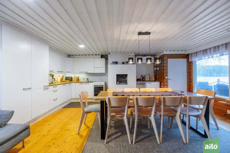 Villa JaloElla : maison de vacances 109 m² rénovée, rantasauna et ponton, 1,43 ha et rive privée sur le Paljavesi (Saimaa) — Mikkeli — 7