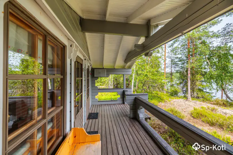 Chalet Honka ~50 m² (1991/1998), 3 000 m², Lahnajärvi — Keijola / Mikkeli — 16