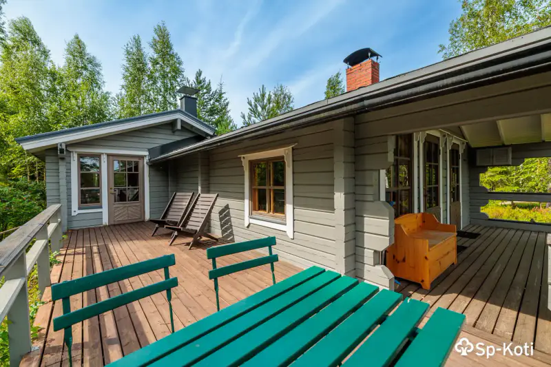 Chalet Honka ~50 m² (1991/1998), 3 000 m², Lahnajärvi — Keijola / Mikkeli — 6