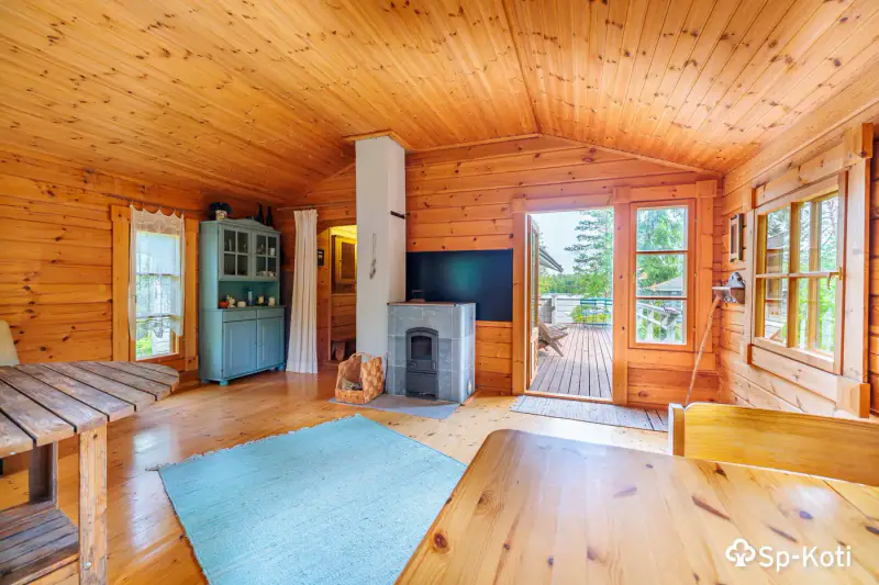 Chalet Honka ~50 m² (1991/1998), 3 000 m², Lahnajärvi — Keijola / Mikkeli — 8