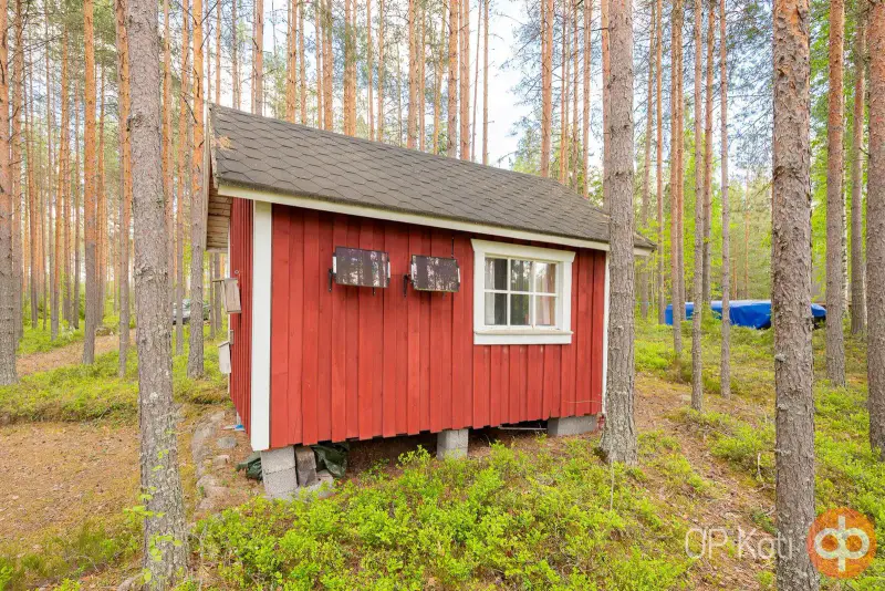 Sauna-chalet 1998, 20 m², rive privée Hämeenjärvi, 4 385 m² — Suomenniemi, Mikkeli — 18