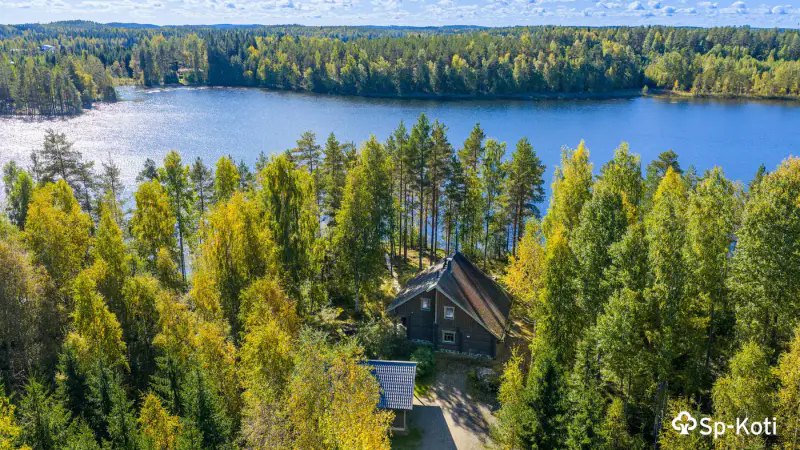 Hirsihuvila ~130 m² (2007) + sauna, 10 340 m², Munasenlampi — Rahula / Mikkeli — 3