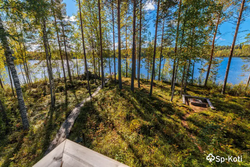 Hirsihuvila ~130 m² (2007) + sauna, 10 340 m², Munasenlampi — Rahula / Mikkeli — 4