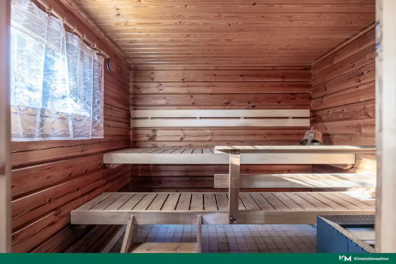 Maison ~182 m² (1989) + rantasauna 1991, 3 350 m² et rive Saimaa — Ristiina / Mikkeli — 9