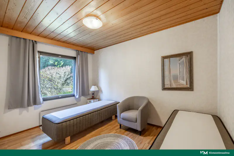 Maison ~182 m² (1989) + rantasauna 1991, 3 350 m² et rive Saimaa — Ristiina / Mikkeli — 17