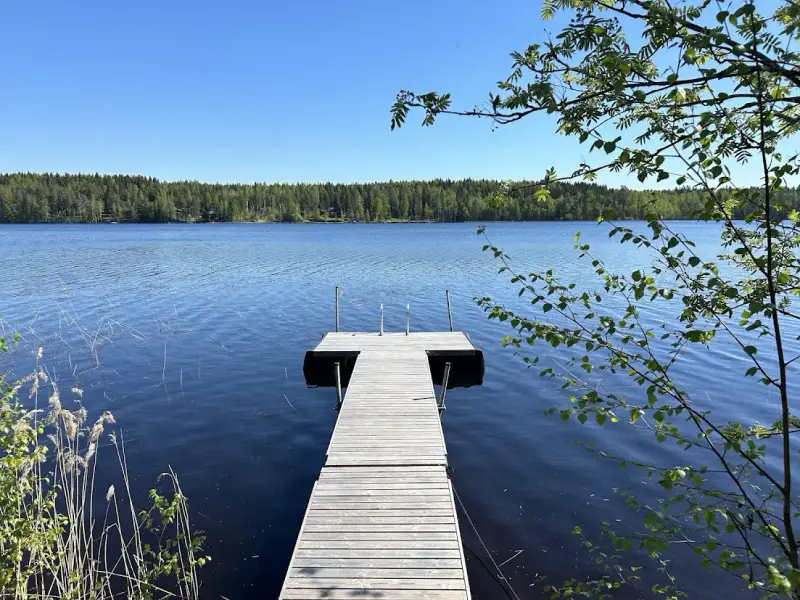 Maison ~182 m² (1989) + rantasauna 1991, 3 350 m² et rive Saimaa — Ristiina / Mikkeli — 14