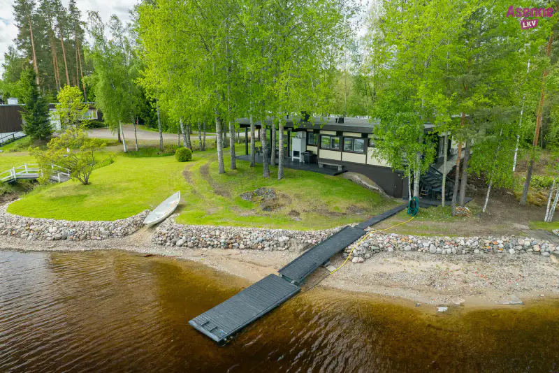 Maison archi ~145 m² (1975) + sauna, 3 060 m², Saimaa — Ristiina / Mikkeli — 4
