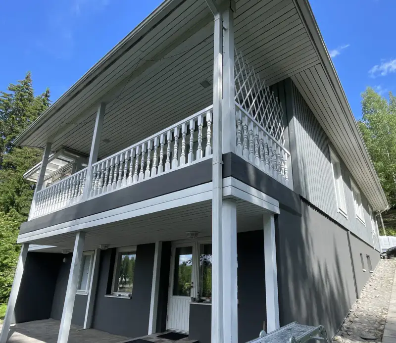 Maison ~205 m² (1993) + rantasauna ~30 m², 4 520 m² rive Saimaa (Kuivalahti) — Annilanselkä / Mikkeli — 3