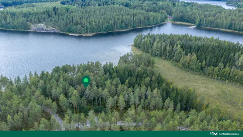 Terrain constructible ~6 358 m² (RA ≤250 k-m²), rive sud Saimaa — Anttola / Mikkeli — 3