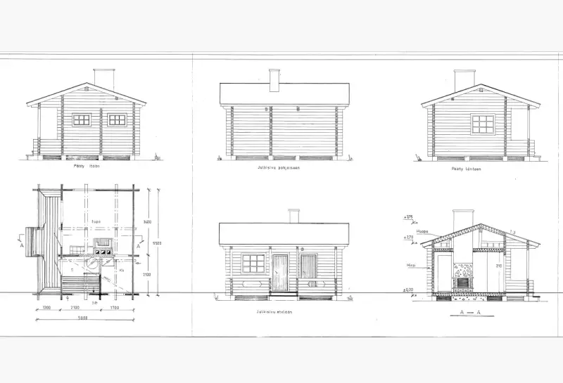 Mökki nature ~21 m², 16,3 ha, rive Tiuramatala — Muonio — 2