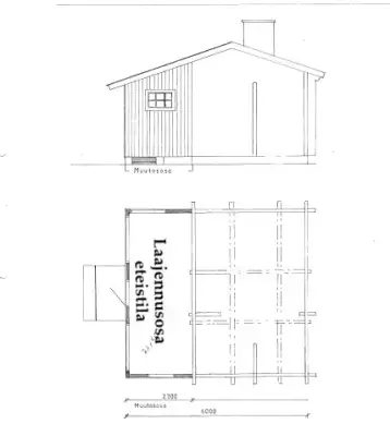 Mökki nature ~21 m², 16,3 ha, rive Tiuramatala — Muonio — 1