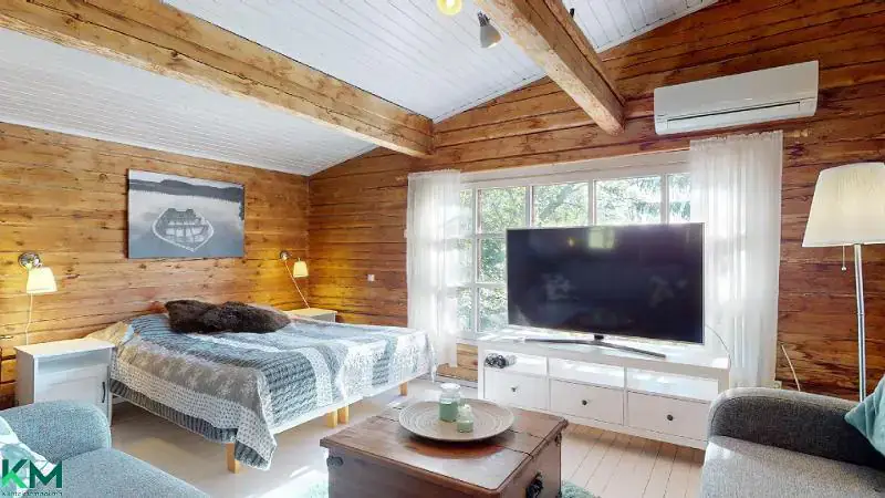 Hirsihuvila ~50 m², rive mer Raippaluoto, 4 400 m² — Mustasaari — 7