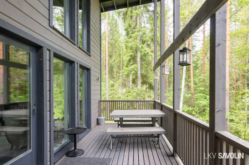 Loma-asunto meublé 2013, 75 m², rive Muuratjärvi + rantasauna, 4 140 m² — Muurame — 17