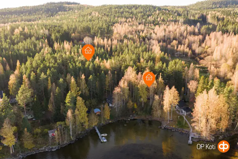 Terrain constructible de 13 982 m² avec rive Päijänne (~23 m) — Muuratsalo / Muurame — 2