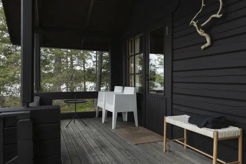 Mökki île ~90 m² (1998) + sauna, 5 986 m² (~230 m rive mer), Katavaluoto / Syväranta — Naantali–Masku — 14