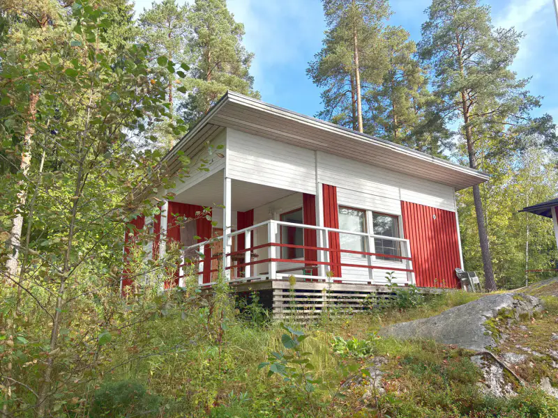 Ensemble mökki + sauna ~60 m rive Alinenjärvi, 3 620 m² — Nokia — 17