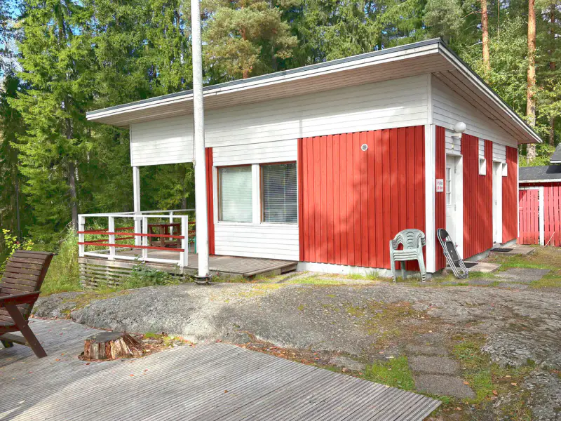 Ensemble mökki + sauna ~60 m rive Alinenjärvi, 3 620 m² — Nokia — 16