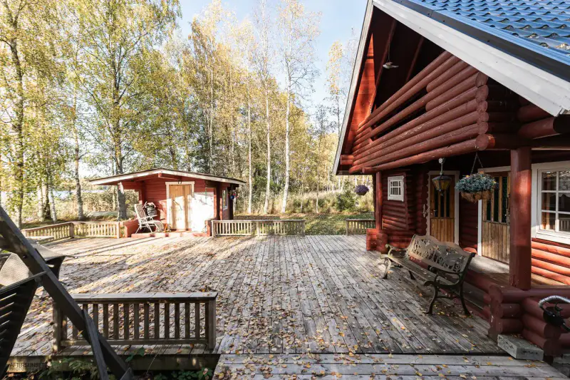 Mökki en rondins ~68 m² (1970, rénové) + pihasauna, 3 052 m² sur le Tottijärvi — Nokia — 16