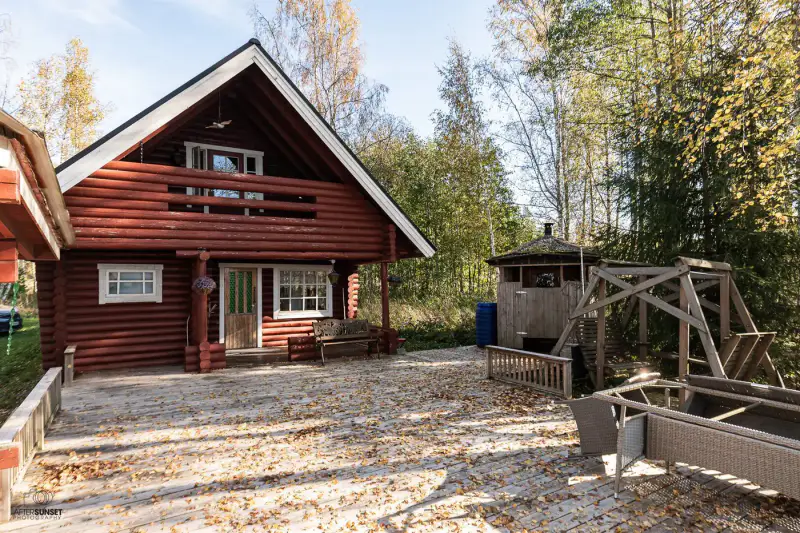 Mökki en rondins ~68 m² (1970, rénové) + pihasauna, 3 052 m² sur le Tottijärvi — Nokia — 17
