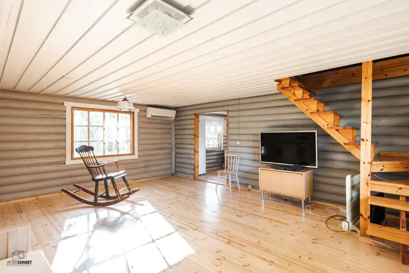 Mökki en rondins ~68 m² (1970, rénové) + pihasauna, 3 052 m² sur le Tottijärvi — Nokia — 6