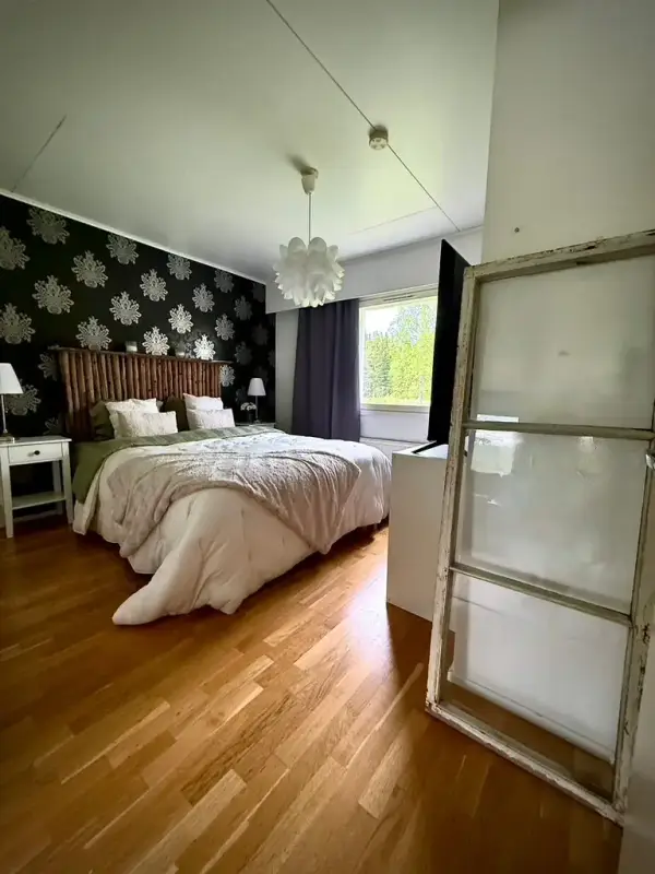 Maison 1983, 91 m², rive privée Haapalampi (lampi/pond), 3 450 m² — Nurmes — 7