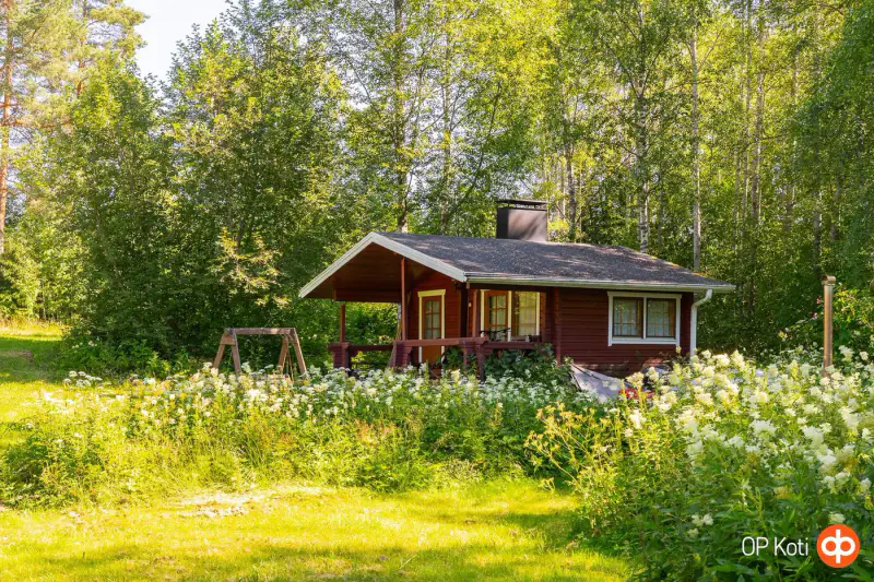Mökki rondins Tiimatalo ~36 m² (2015) + sauna, rive Kiiminkijoki, 4 036 m² — Haukipudas — 16