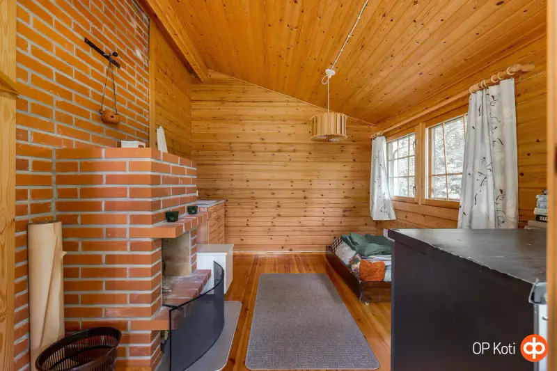 Mökki rondins Tiimatalo ~36 m² (2015) + sauna, rive Kiiminkijoki, 4 036 m² — Haukipudas — 18