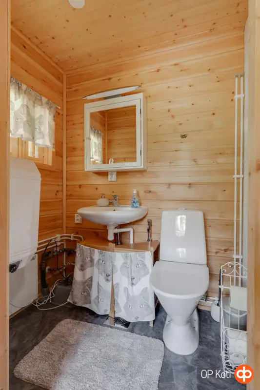 Mökki rondins Tiimatalo ~36 m² (2015) + sauna, rive Kiiminkijoki, 4 036 m² — Haukipudas — 10