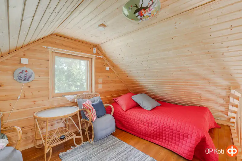 Mökki rondins Tiimatalo ~36 m² (2015) + sauna, rive Kiiminkijoki, 4 036 m² — Haukipudas — 9