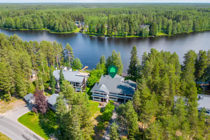 Maison ~257 m² (2002) + rantasauna + kota, 1 800 m², Jäälinjärvi — Jääli / Oulu — 3