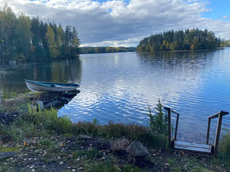 Mökki ~30 m² (1955 / maj 2020) + sauna 2020, 7 520 m², Lietukkajärvi — Outokumpu — 16
