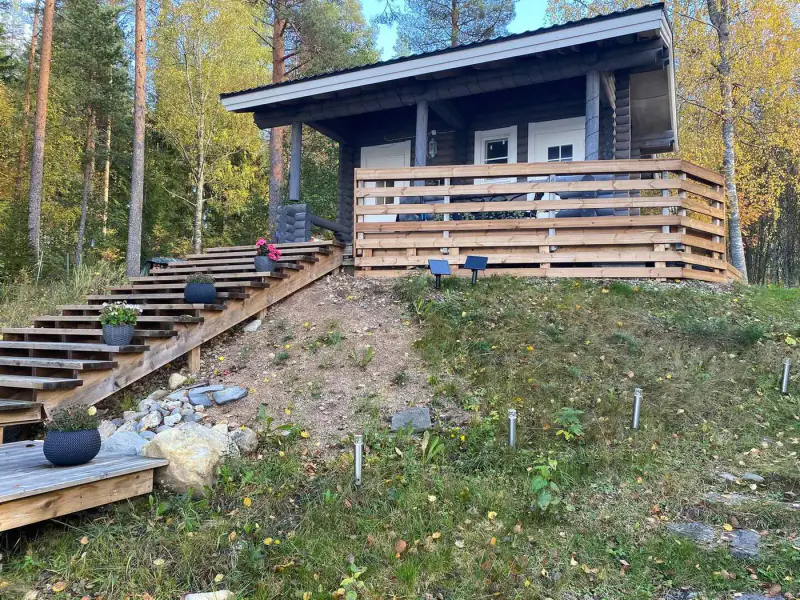 Mökki ~30 m² (1955 / maj 2020) + sauna 2020, 7 520 m², Lietukkajärvi — Outokumpu — 12