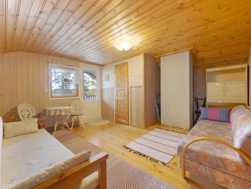 Maison ronds 127 m² (2005) + rantasauna, plage sable Juojärvi ~60 m, 5 030 m² — Viuruniemi — 13