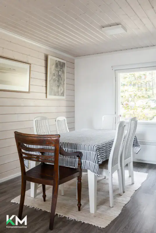 Mökki ~77 m² (1964, rénov. 2019) + rantasauna multi-pièces, 5 410 m² (~50 m), Päijänne — Jokioinen / Padasjoki — 11