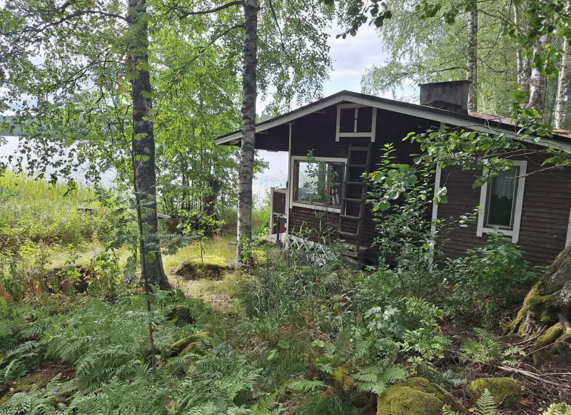 Terrain 5 138 m² (~65 m rive) + ancienne rantasauna, Päijänne — Seitniemi / Padasjoki — 4